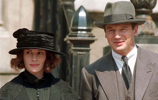 Image result for julia roberts and liam neeson in michael collins