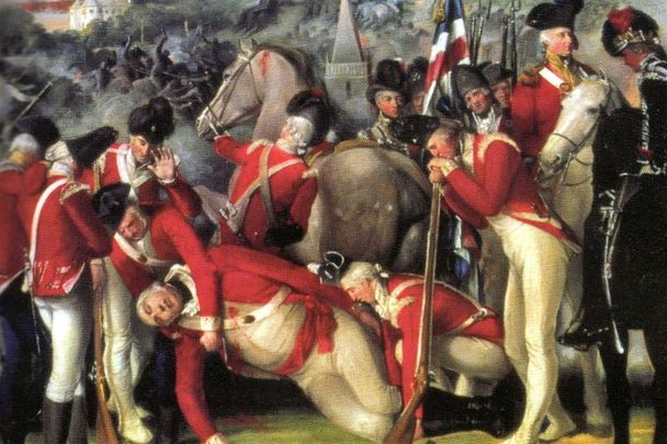 Section of painting of Battle of Ballynahinch (1798) by Thomas Robinson.