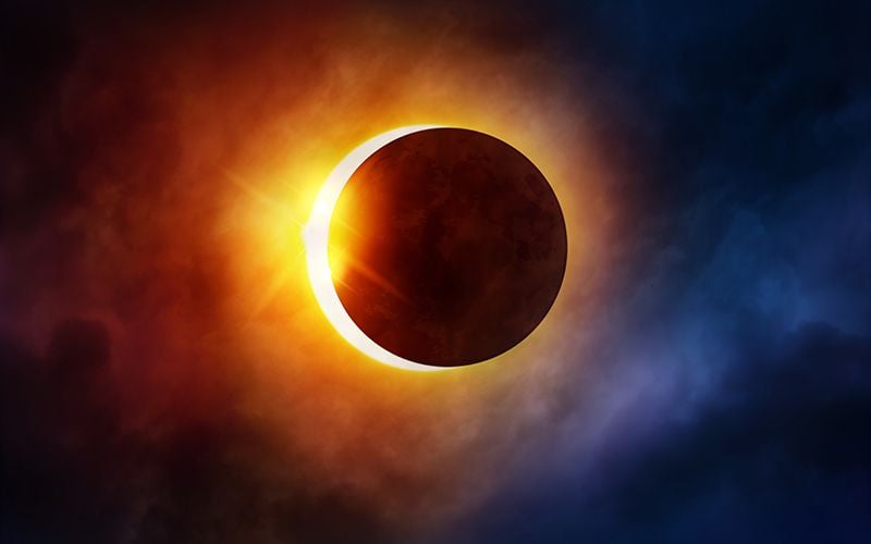 Irish recorded the first solar eclipse in 512