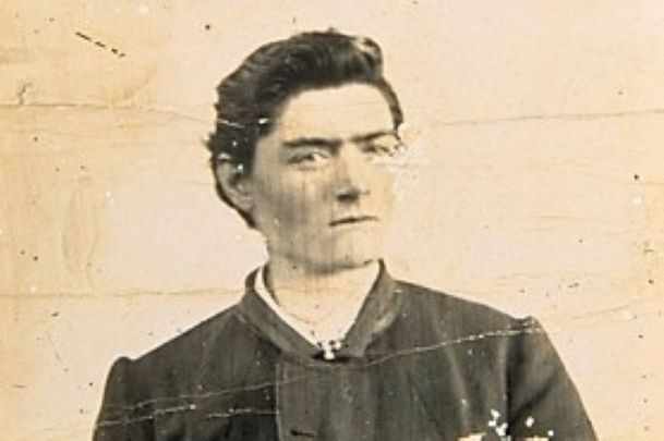 Ned Kelly, photographed aged 15.