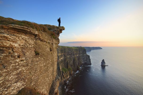 The Cliffs of Moher, County Clare. 
