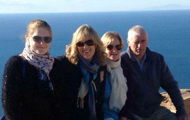 An emigrant\'s journey home after the death of her father. Pictured: Carol Tallon with her daughter, Katie, mother, Kathleen, and father, Sean. 