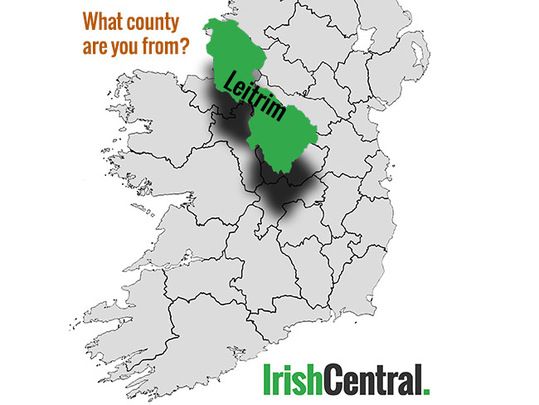What's your Irish county? County Leitrim.