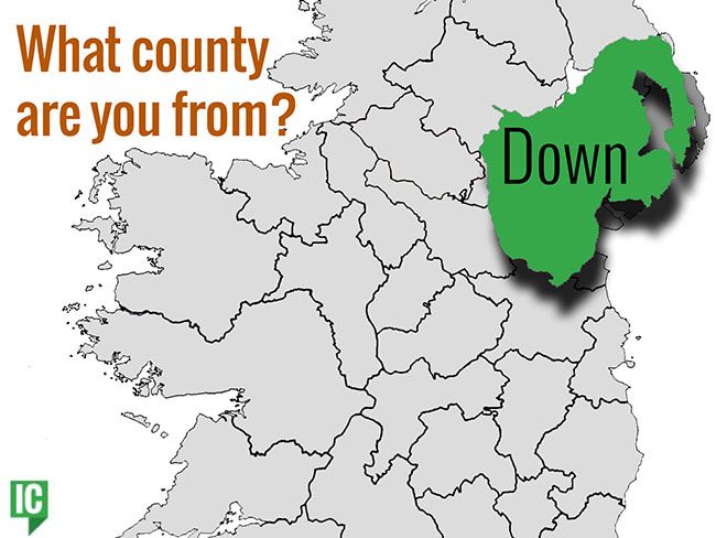 What's your Irish County? County Down