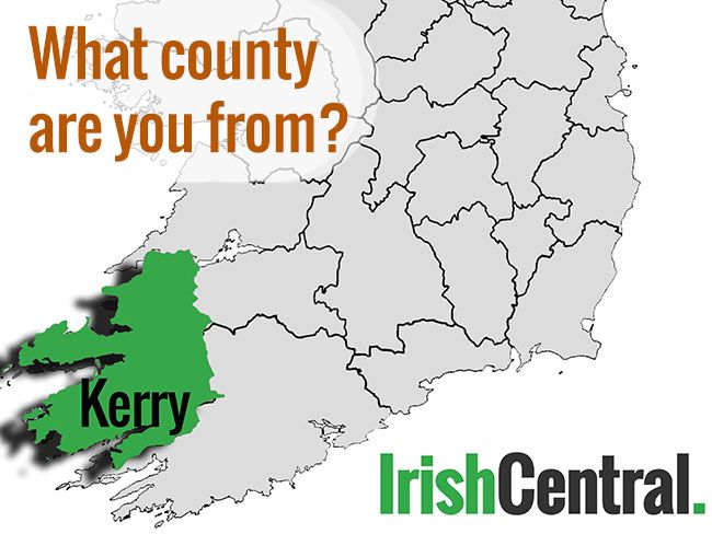 What's your Irish County? County Kerry