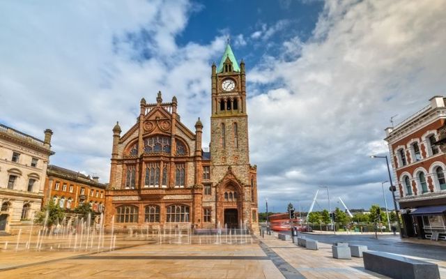 The Guildhall in Derry City. 