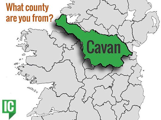 County Cavan Ireland Map County Cavan: Facts And Stas