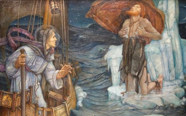 Artist\'s depiction of St Brendan: On the Kerry Saint\'s feast day we take a look at the explorer who followed in his steps to the USA.
