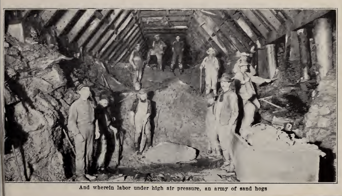 The Irish who dug the tunnels for New York’s subway system