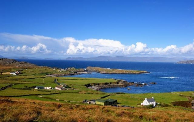 The coastline along the Beara Peninsula in West Cork