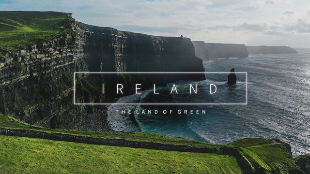One family’s dream ten-day vacation in Ireland makes for dramatic shots from the sky.
