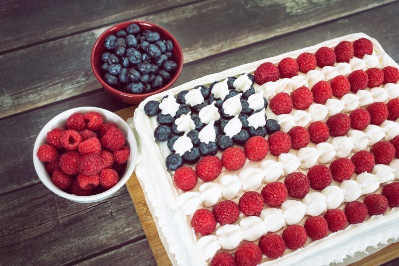 A perfectly patriotic American flag cake recipe for the 4th of July