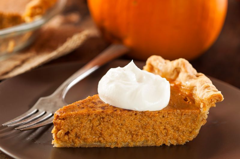 Baileys Irish Cream pumpkin pie - an Irish twist on a Thanksgiving classic