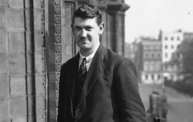 Michael Collins, pictured in London in October 1921 during Anglo-Irish negotiations