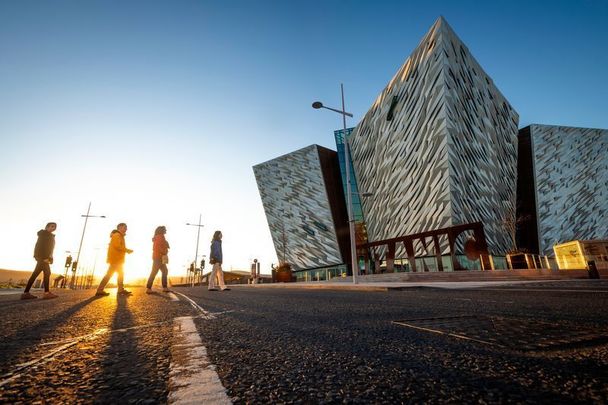 The Titanic Belfast building