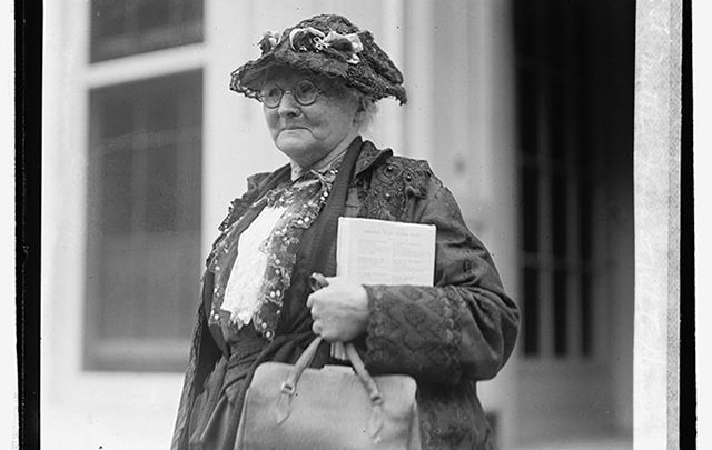 Mother Jones at the White House.