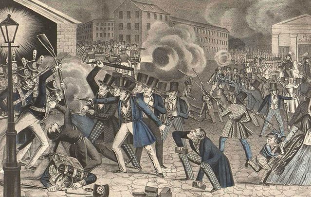 Home of this week’s DNC, back in 1844 Philadelphia hosted one of the biggest ever anti Irish Catholic riots.