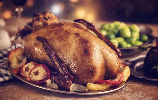 How about a roast Christmas goose this year?