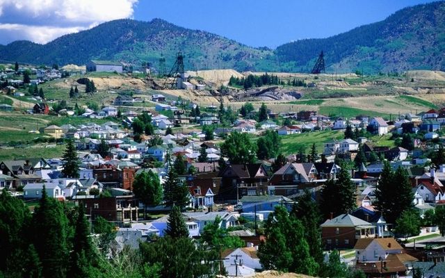 Modern-day Butte, Montana. By 1900, half of Butte’s 30,000 population were Irish. But mining was a hard life, and with triumph there was tragedy.