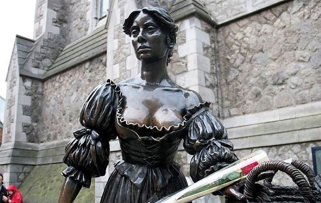 Dublin\'s most famous lady ‘Molly Malone’ was invented to ridicule the Irish, says a leading historian.