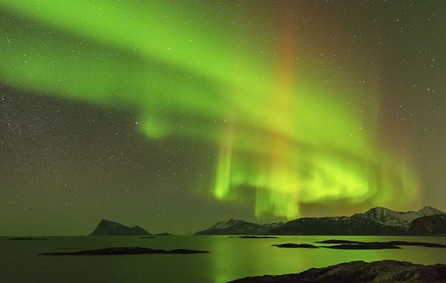 Ireland and the UK have optimum fall conditions to catch a glimpse of amazing light display, the Aurora Borealis.