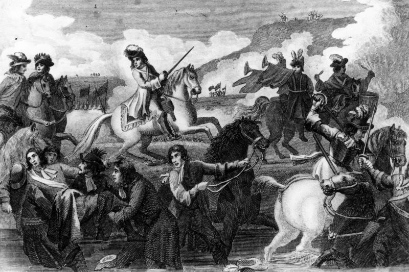 Battle of the Boyne: Catholic troops were "dead drunk" - Vimarsana News