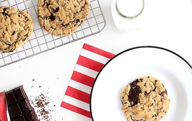 Irish chocolate chip cookie recipe with Kerrygold butter. 