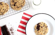Irish chocolate chip cookies made with Kerrygold