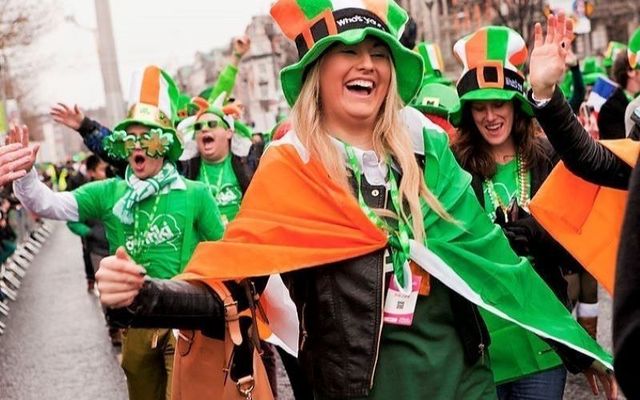 St. Patrick\\\'s Day celebrations in Dublin, Ireland