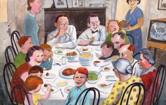 What Thanksgiving meant to an Irish family in New York, right after World War II.