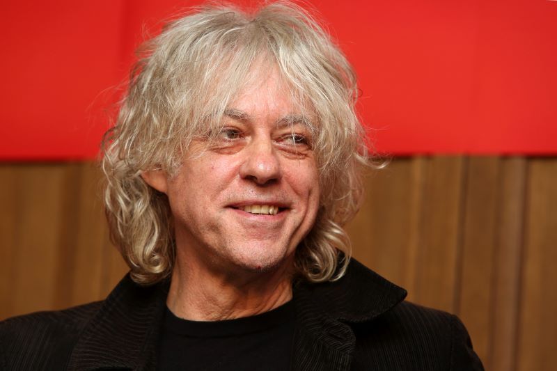 Bob Geldof Founder Of Live Aid Was Born On Oct 5 1951