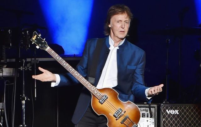 August 7, 2016: Paul McCartney performs in concert at MetLife Stadium in East Rutherford, New Jersey. 