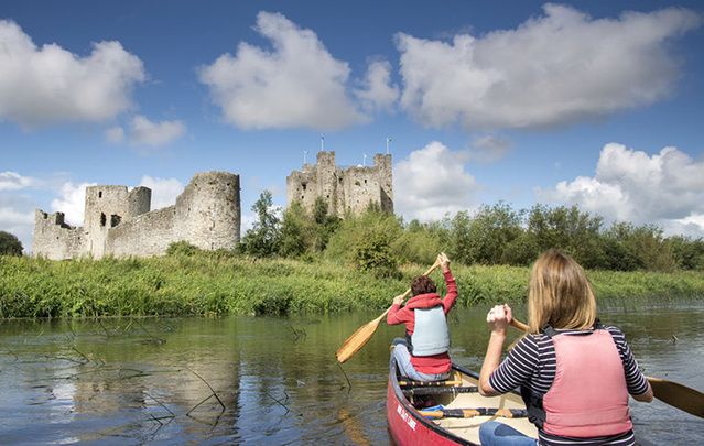 Trim Castle, part of Ireland\'s Ancient East: More historical and cultural attraction in the east and south of Ireland as tourism continues to boom.