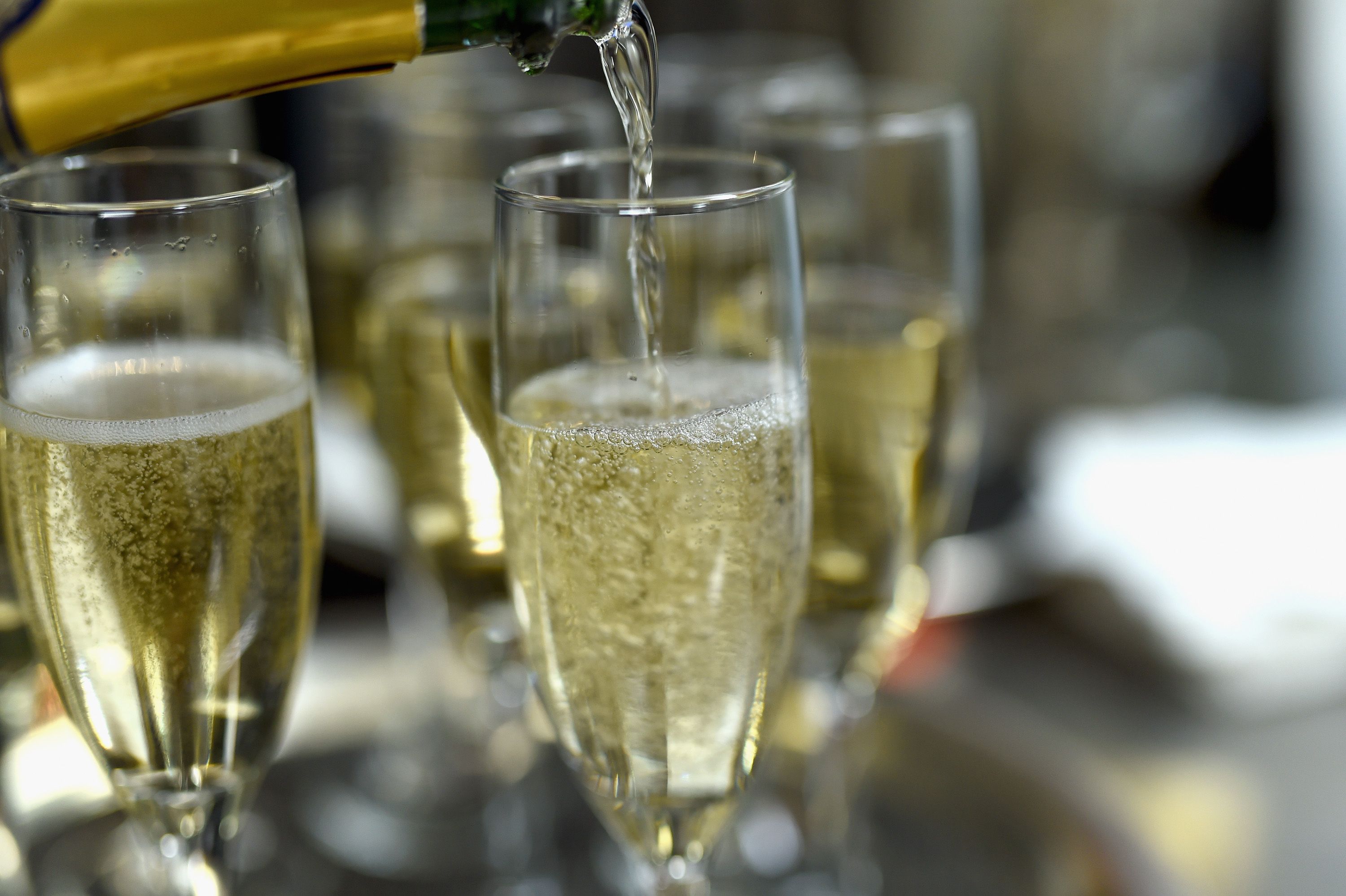 The Minty Irishman: An Irish champagne cocktail perfect for New Year's Eve