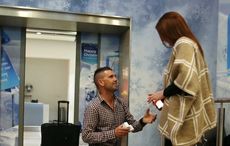 WATCH: Returning Irish immigrant proposes at Dublin Airport for Christmas