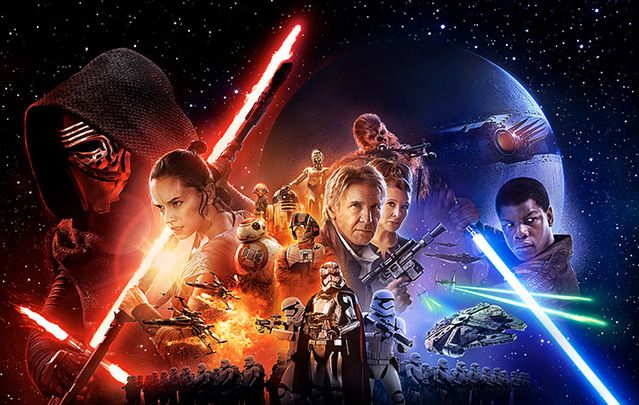 New Disney blockbuster, Star Wars The Force Wakens, breaks records for ticket sales in US, Canada and Ireland.