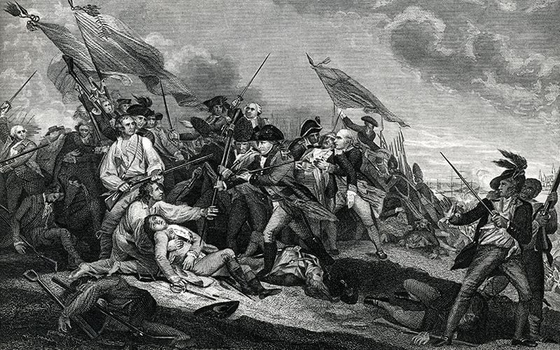Up to half of Washington’s army was Irish and the history books wrote them out