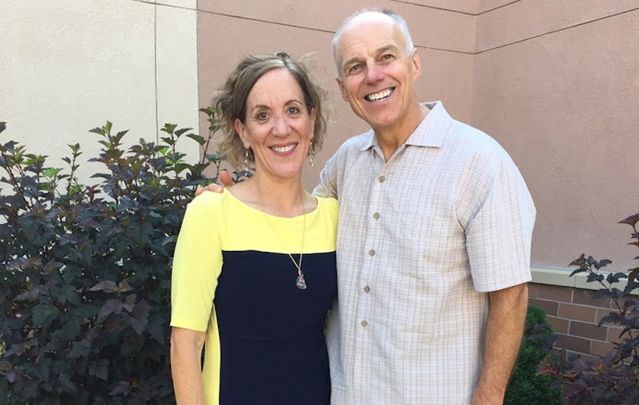 Maureen Thielen with her husband Charles.
