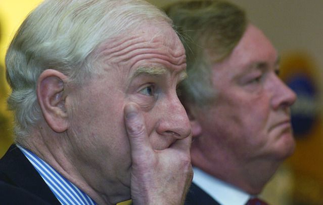 Patrick Hickey attempted to flee police as he was arrested over 800 Irish tickets which ended up with scalpers.