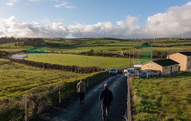 Tournafulla v  Feohanagh, at Castlemahon, County Limerick: Cork man travels 31,000 miles over seven years creating a photography documentary of GAA club games.