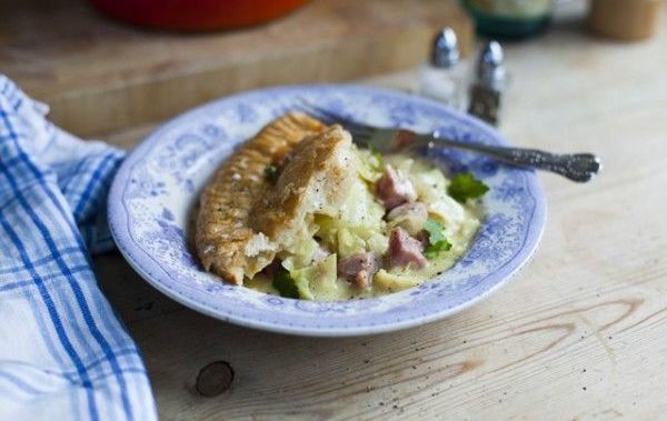 Donal\'s bacon and cabbage pie recipe