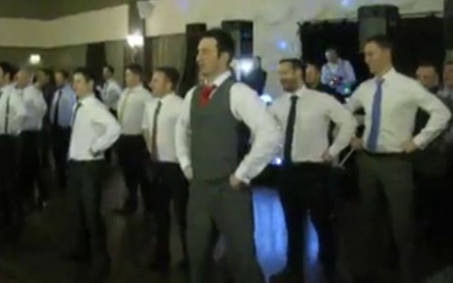 30 former cast members of “Lord of the Dance” take to the floor in a viral Belfast video.