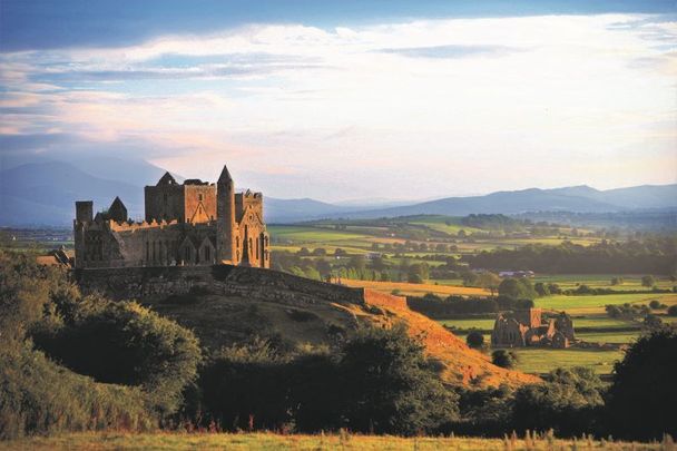 The Rock of Cashel is just one of the many historic and mythological sites you can visit in Ireland.