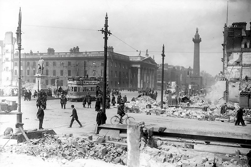 Dublin's scars from the 1916 Easter Rising