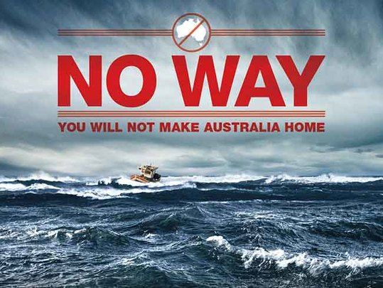 Australian government's anti-immigrant poster shocks planet (VIDEO) |  IrishCentral.com