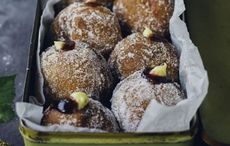 Irish blackberry jam and custard donuts recipe