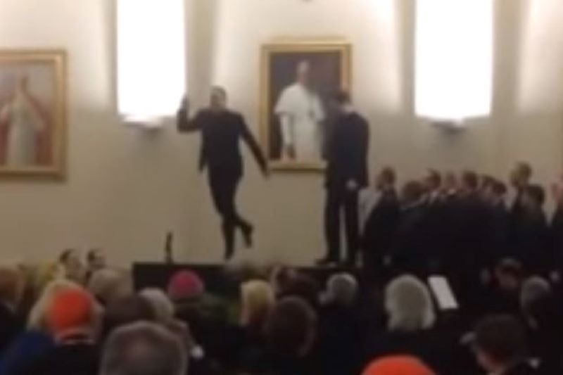 WATCH: Tap or Irish dance? Two priests go head-to-head in Rome
