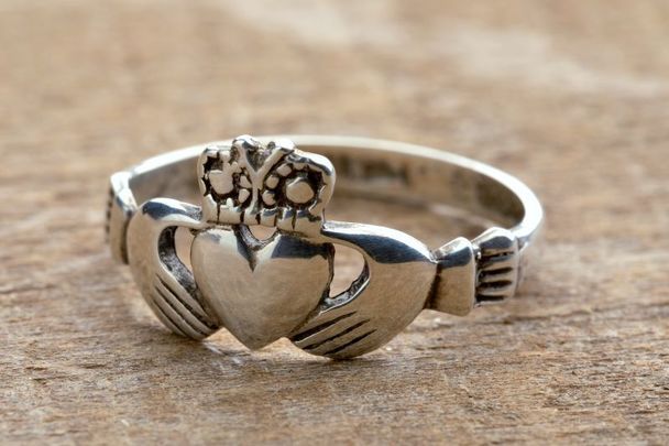 The Claddagh ring, dating back to the 17th century, symbolizes love, friendship and loyalty.