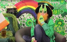 Kristen Stewart lookalike weirdly explains the history of St. Patrick’s Day