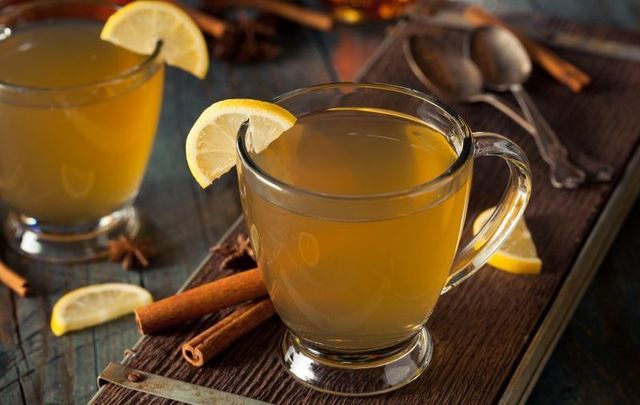 Warm Irish whiskey punch is the perfect welcome home for Thanksgiving.